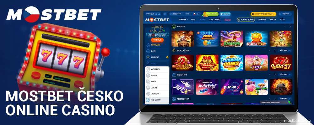 Hrát v kasinu Mostbet Česko